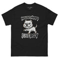 House Hippo Energy tee — stocky bully dog mid-stomp under drippy graffiti lettering
